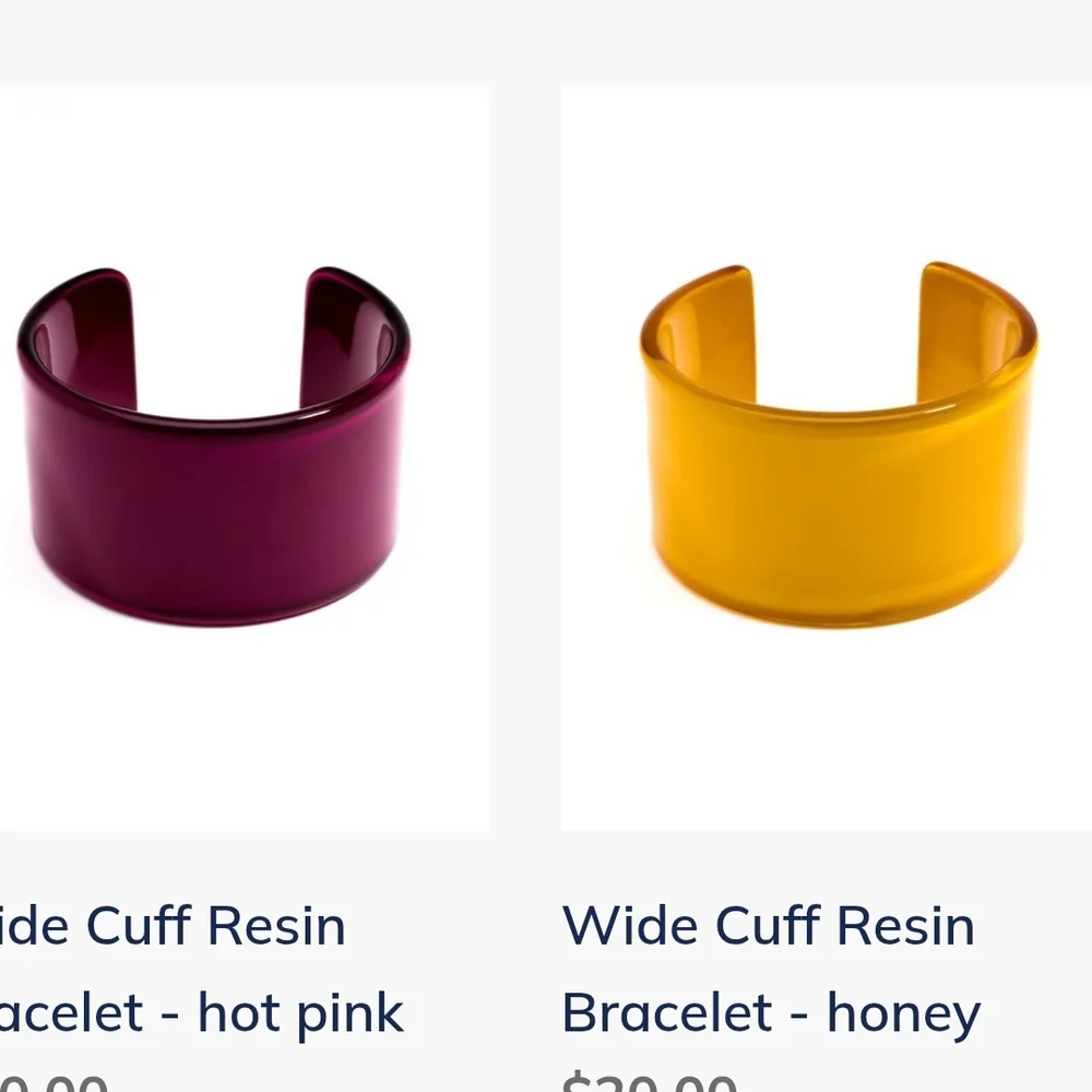 Purple and Yellow‎ Cuff Bracelets